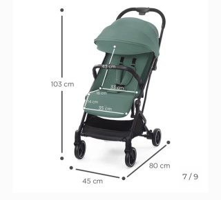 Carrito Silla de Pasel Kinderkraft indy2 verde