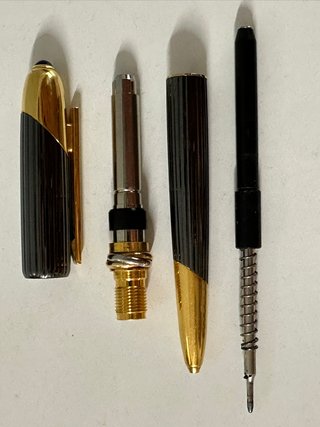 Bolígrafo Cartier Cougar 1992 oro