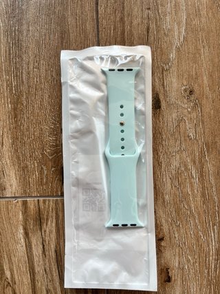 Correa Silicona Apple Watch Celeste