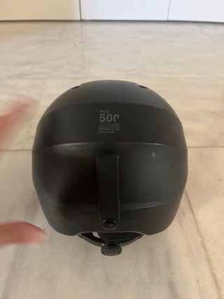 Casco de esquí/snowboard negro
