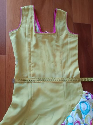 Vestido Sevillana Carmen Osorno color pistacho