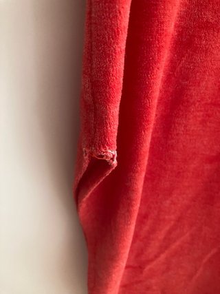 Camicia da notte lunga effetto velluto