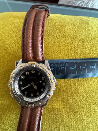 Reloj Radiant Solar Marrón y Negro