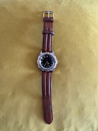 Reloj Radiant Solar Marrón y Negro