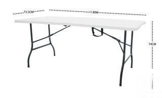 Mesa Plegable 1.80m x 73.5cm