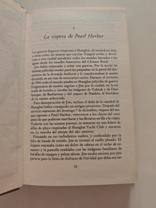 El imperio del sol. J. G. Ballard