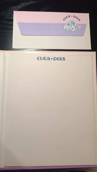 Papelería Cuca Dolls: Carta y Sobre