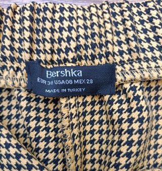 Falda pantalón Bershka