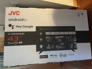 Televisor JVC 43 Android TV 4K HDR