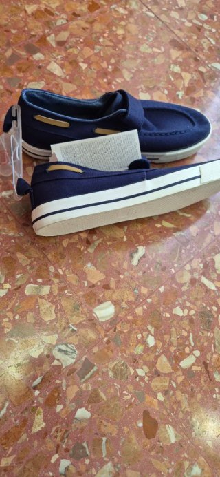 Zapatillas náuticas niño azul