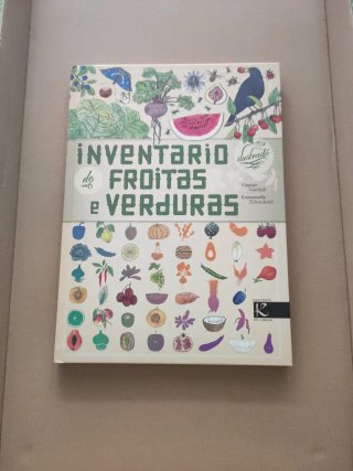 Inventario ilustrado de froitas e verduras