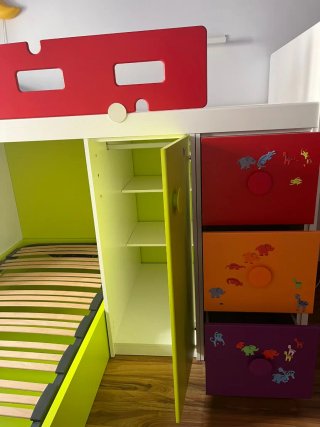 Dormitorio juvenil/infantil completo