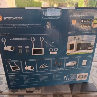 Smartwares CMS-30400 Set Cámara Seguridad Inalámbr