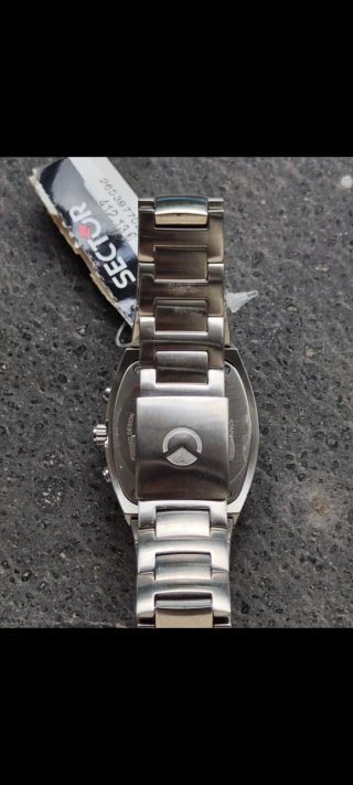 Orologio Sector Uomo Blu Argento