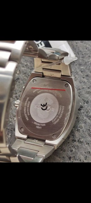 Orologio Sector Uomo Blu Argento