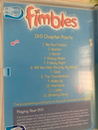 Lote 2 DVDs Fimbles (Inglés)