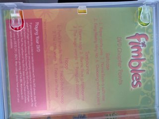 Lote 2 DVDs Fimbles (Inglés)