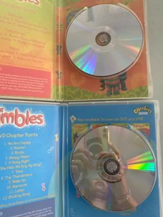 Lote 2 DVDs Fimbles (Inglés)