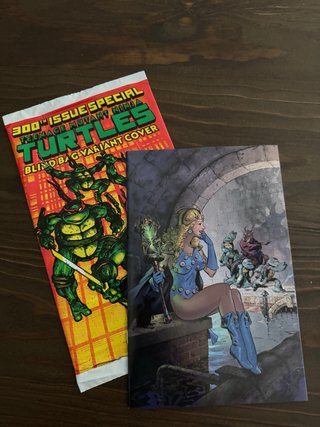 TMNT #300 portada exclusiva de Michael Dooney