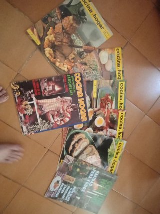 Cocina y hogar revistas 80s