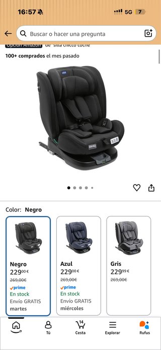 Silla de coche Chicco 0-12 años