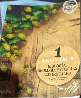 Biología, Geográfica ... Bachillerato 1