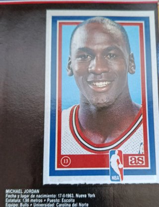 Libro Cromos Ases de la NBA 1989