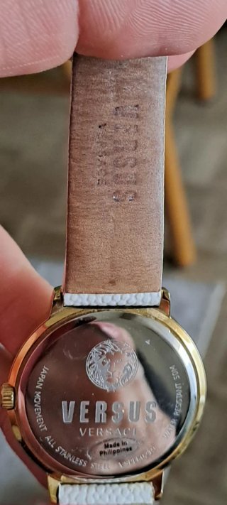 Orologio Versace Donna placato  quadrante Bianco