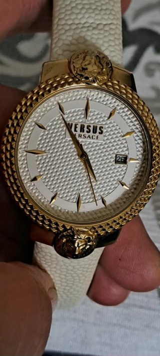 Orologio Versace Donna placato  quadrante Bianco