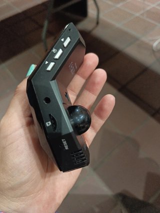 Cámara dashcam con pantalla coche