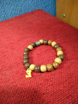 Pulsera mujer con charm letra E