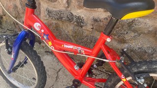 Bicicleta infantil 16 pulgadas. REBAJADA