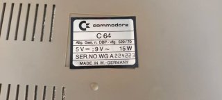 Commodore 64 'breadbin' Original