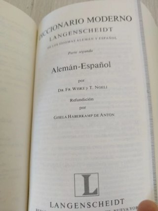 Diccionario Español Aleman