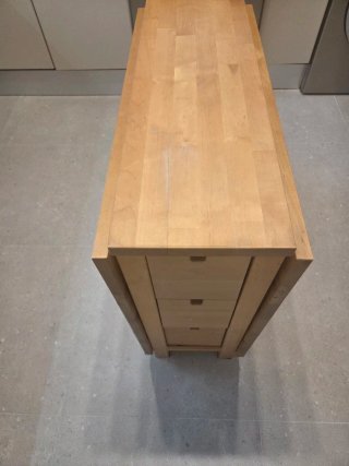 Mesa plegable IKEA Norden abedul