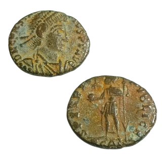 Monedas antiguas romanas