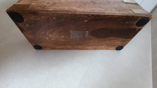 Organizador de escritorio de madera