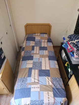 Cama 80x180cm PIKOLÍN+ Colchón + cabecero madera