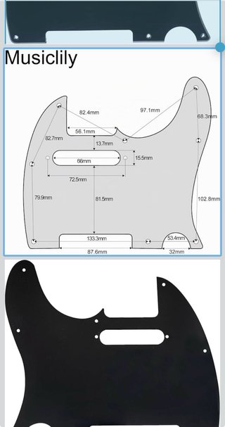 Golpeador para Fender Stratocaster