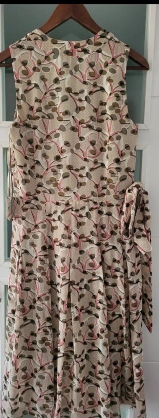 Vestido midi Anne Klein talla M estampado
