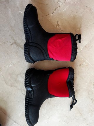 Botas de Nieve Venice Niños Negro/Rojo talla 27