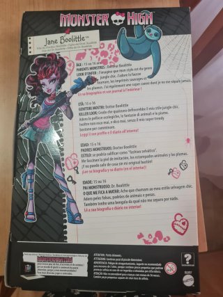 Monster High Jane Boolittle Muñeca 2014