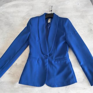 Tailleur blu elettrico taglia S