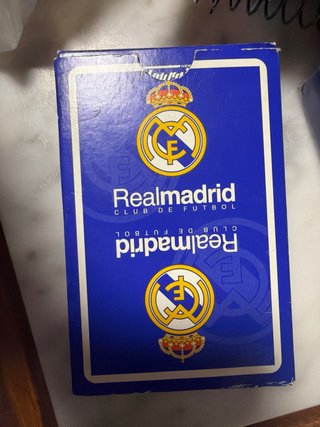 Lote 20 Monedas Real Madrid y Baraja Fournier