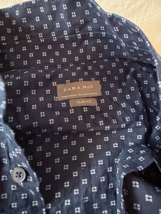 Camisa Zara Estampada
