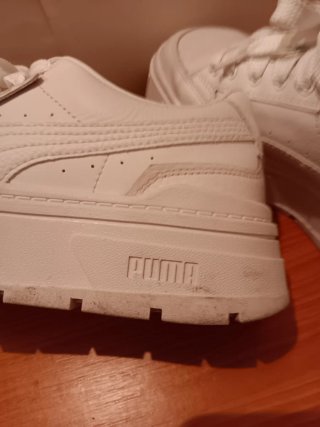 Zapatillas Puma Talla 38.5 Blancas