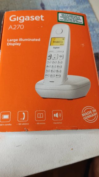 Teléfono Inalámbrico Gigaset A270 Blanco