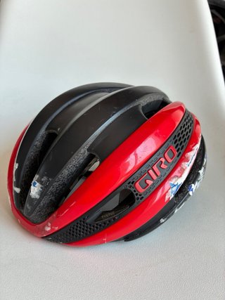 Casco Giro Synthe Negro/Rojo S