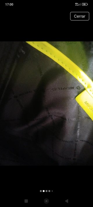 Mochila Michael Kors Negra y Verde