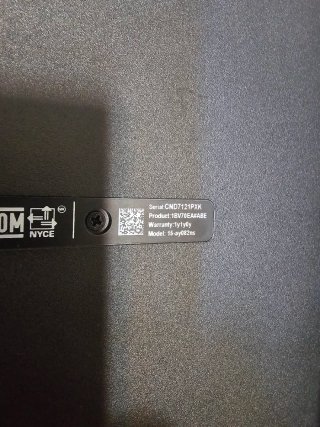 Portátil HP Rojo